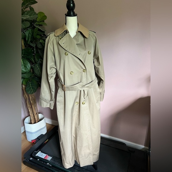 Vintage Burberry Prorsum trench coat Size 14 Extra Extra Long - Picture 1 of 16